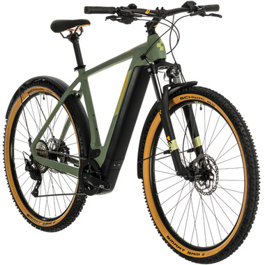 Bicicleta todocamino eléctrica CUBE CROSS HYBRID PRO 625 ALLROAD DIAMANT Verde 2020 0